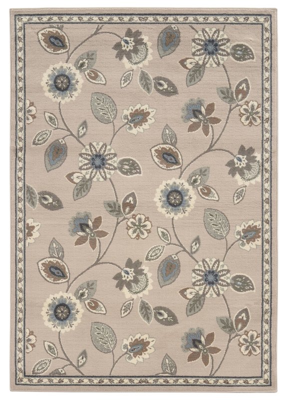 Aldan Stone/Blue Area Rug