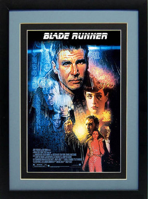Blade Runner Art Movie Cover Poster