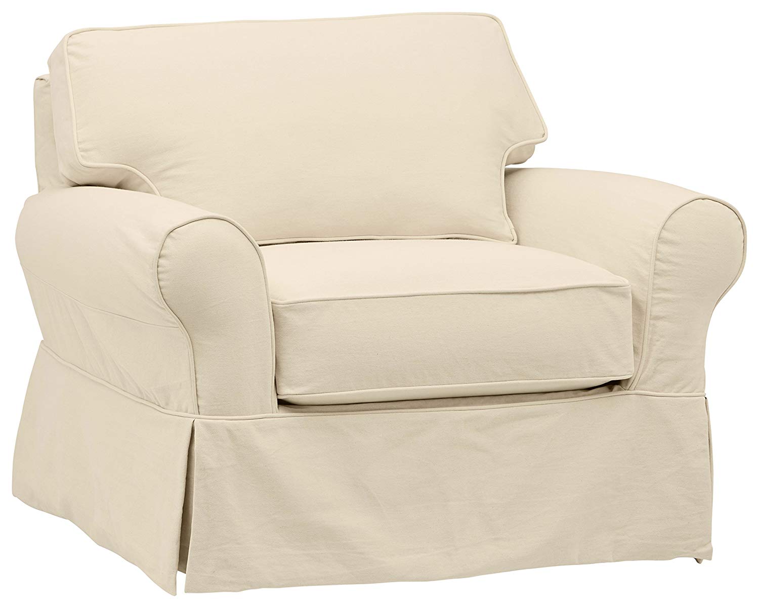 Carrigan Modern Slipcover Accent Chair