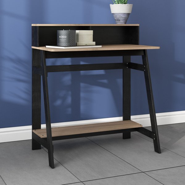 Zipcode Design Annie Writing Desk with Hutch