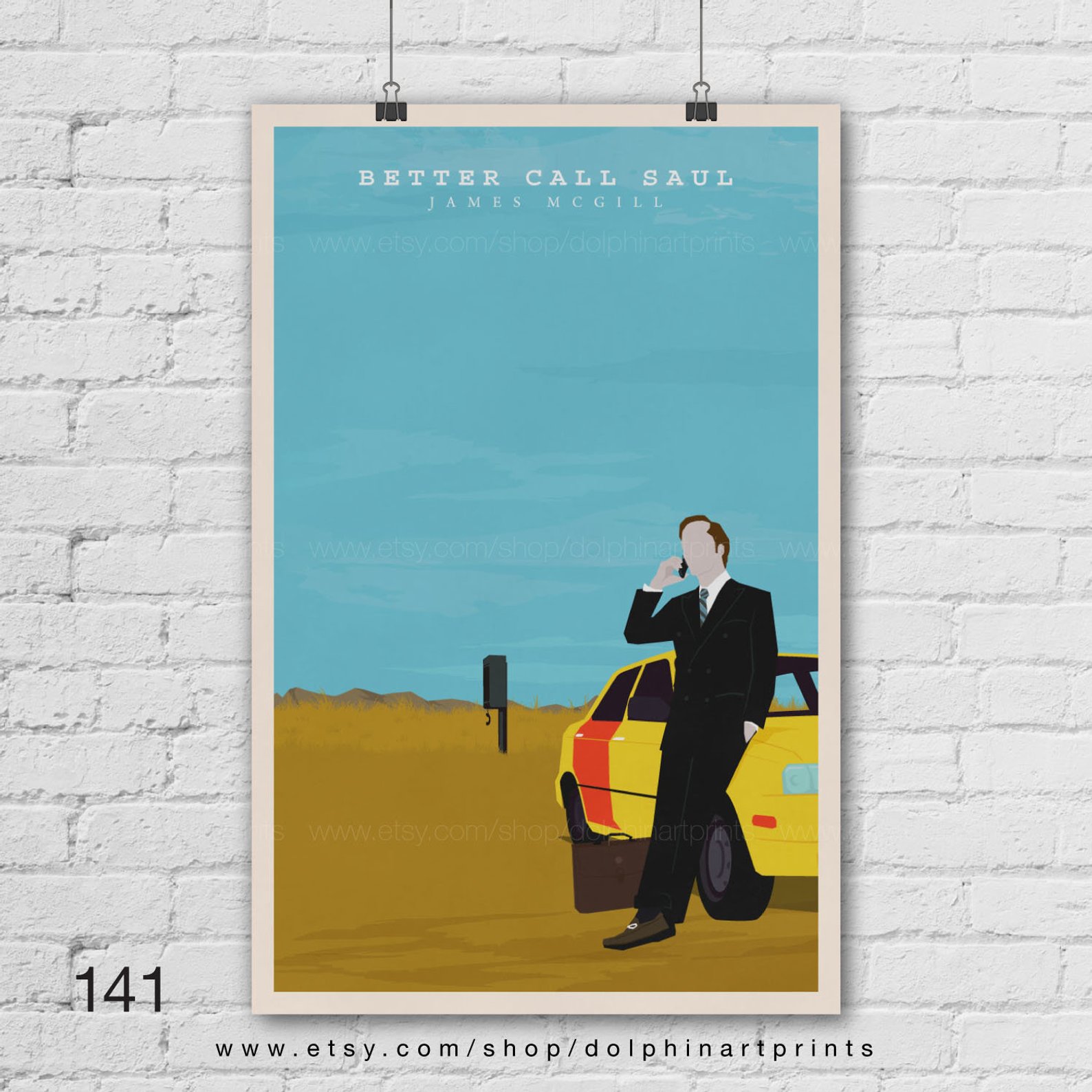 Better Call Saul Art Print, Modern Wall Decor