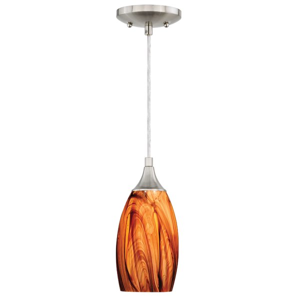 Ebern Designs Moris 1-Light Cone Pendant