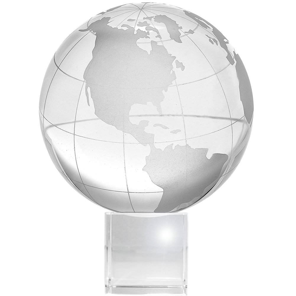 Amlong Crystal Globe on Stand
