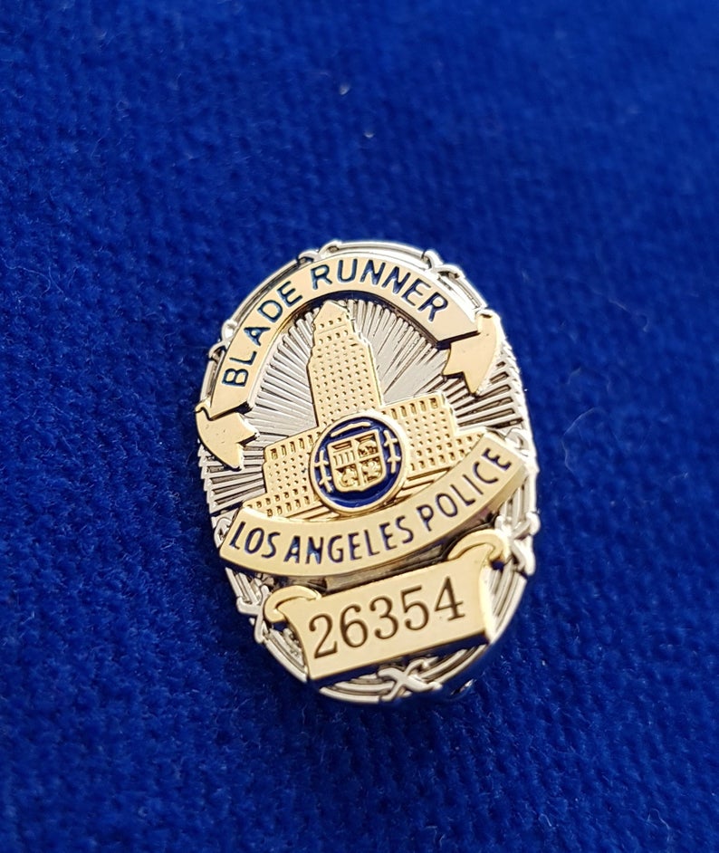 Blade Runner 2019 Mini Badge as Pin