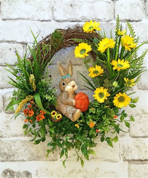bunny wreath
