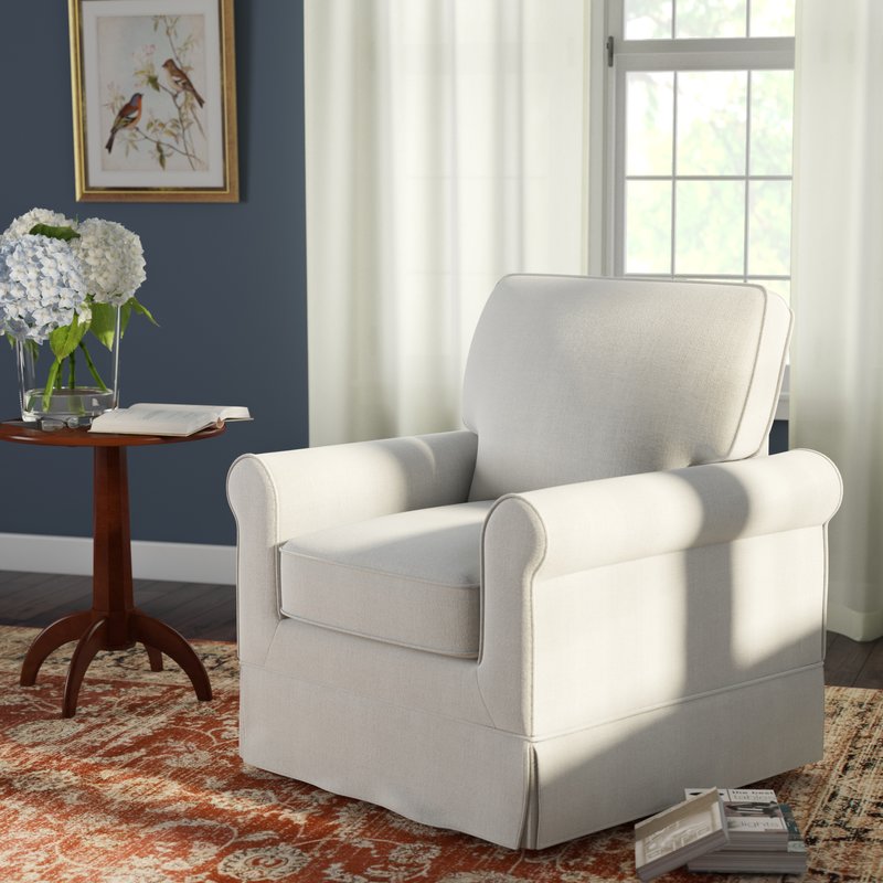 Three Posts Schumann Swivel Armchair