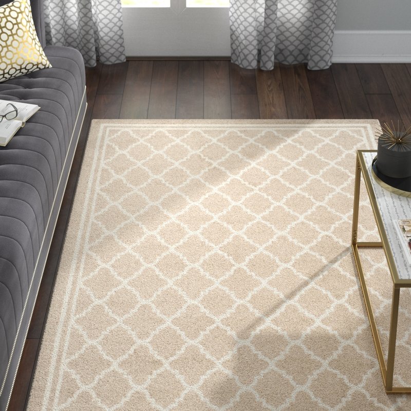 Willa Arlo Interiors Maritza Wheat/Beige Area Rug