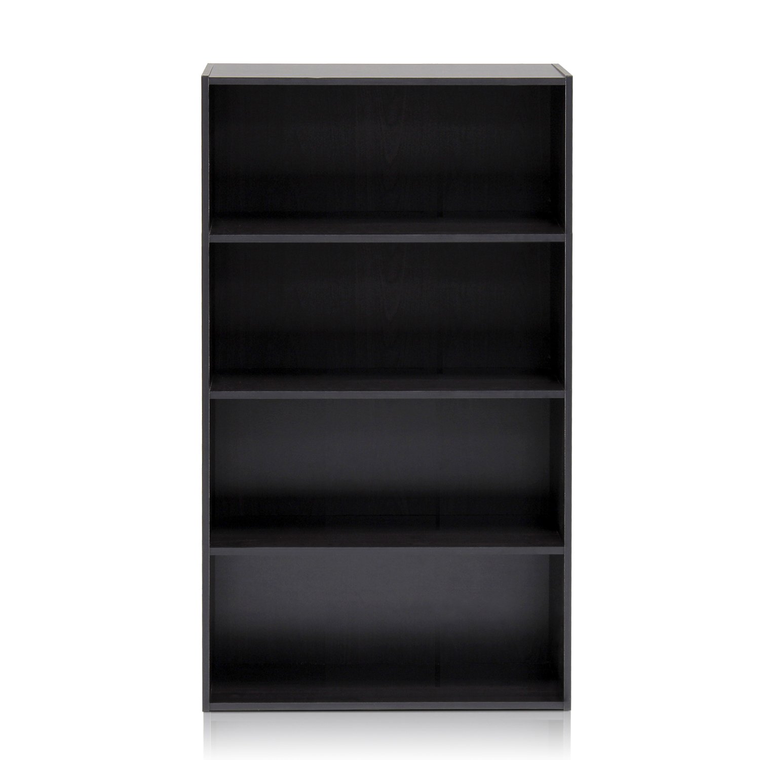 Furinno 4 Tier Open Shelf, Espresso