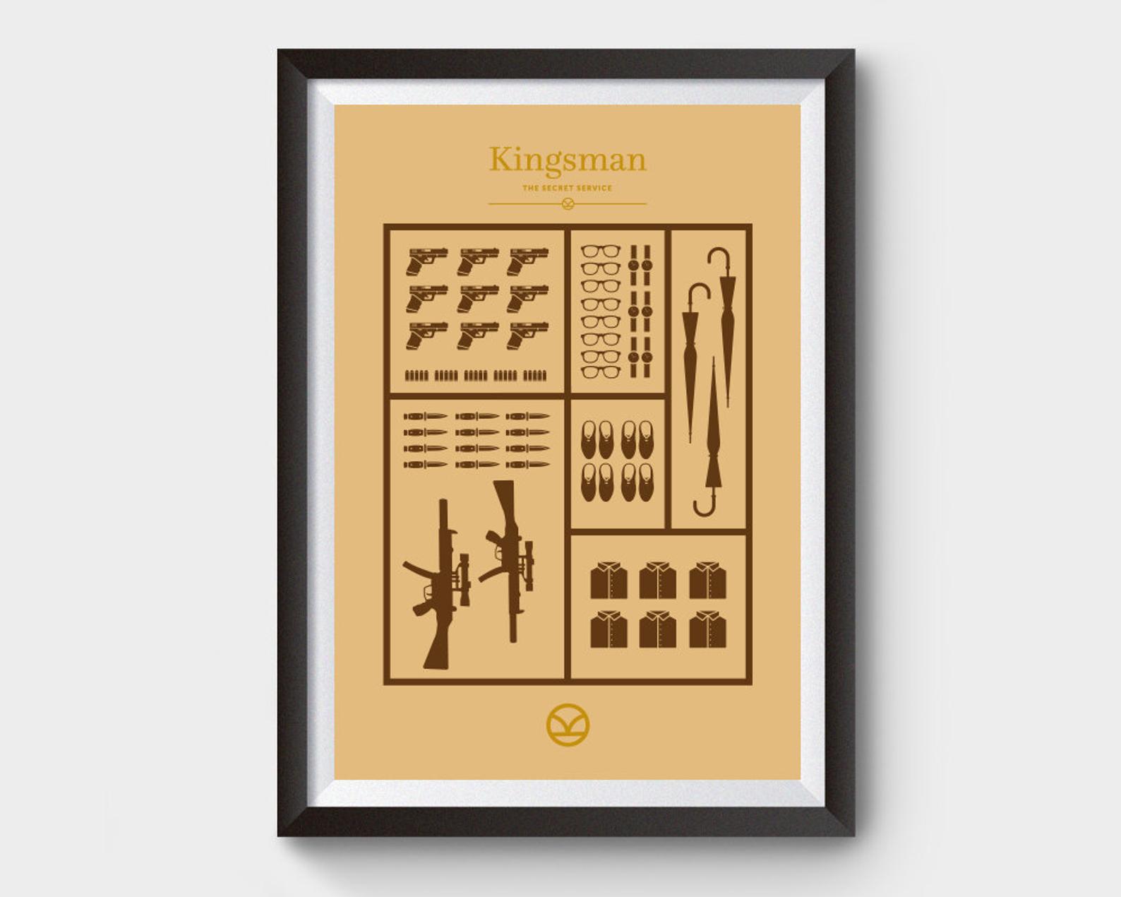 Kingsman Minimalist Movie Poster