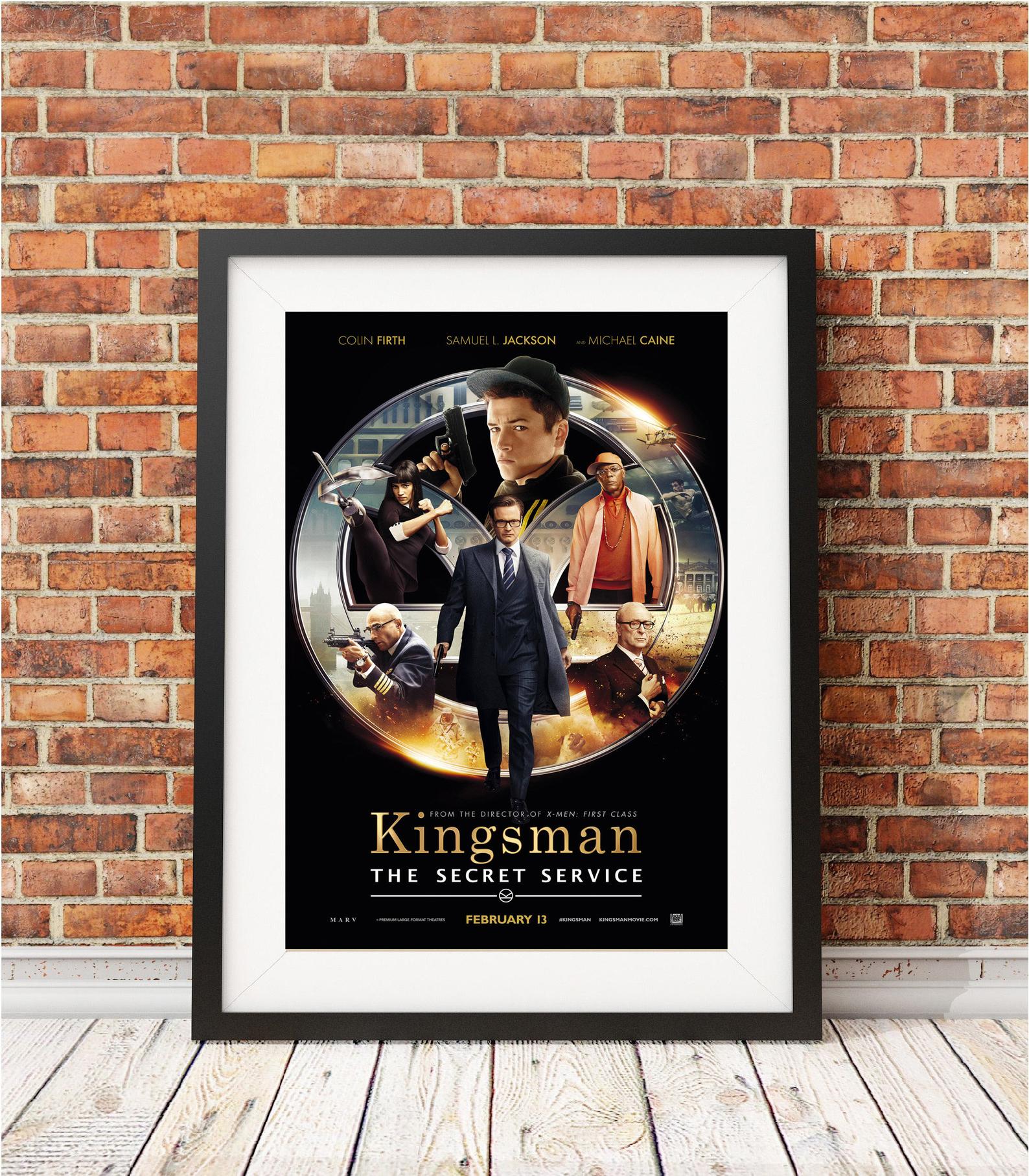 Kingsman The Secret Service (2014) Movie Cover Poster