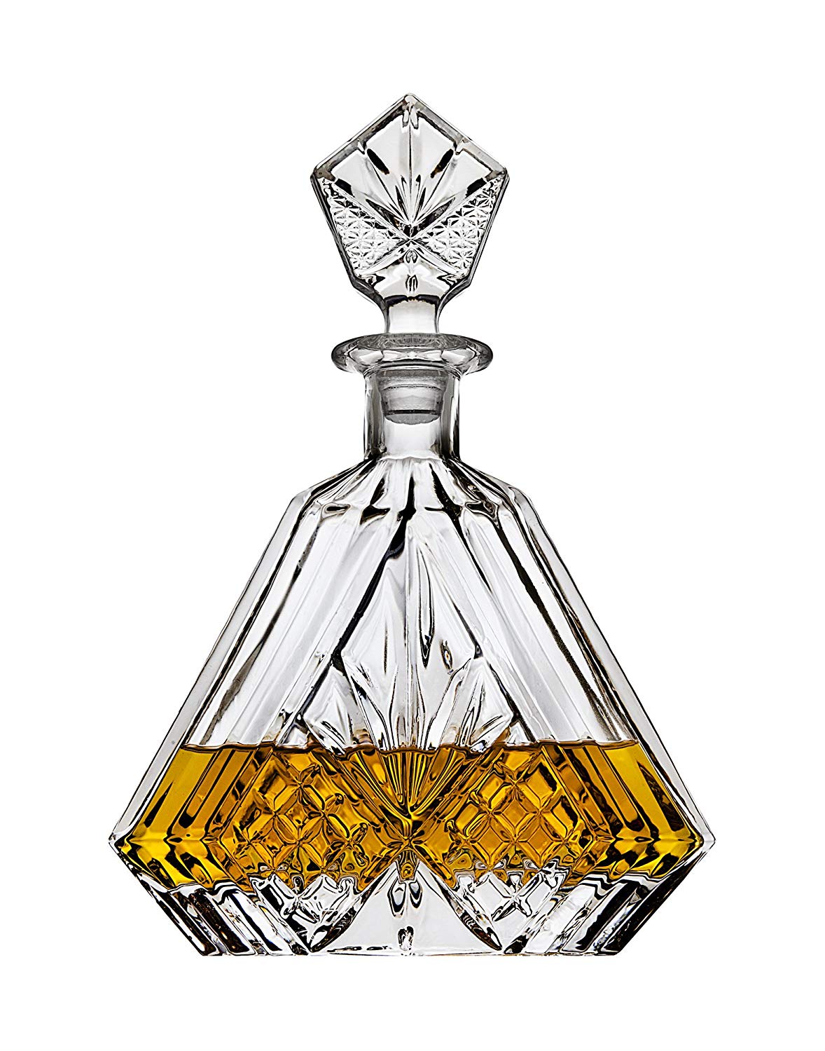 Lefonte Whiskey Decanter, Triangular