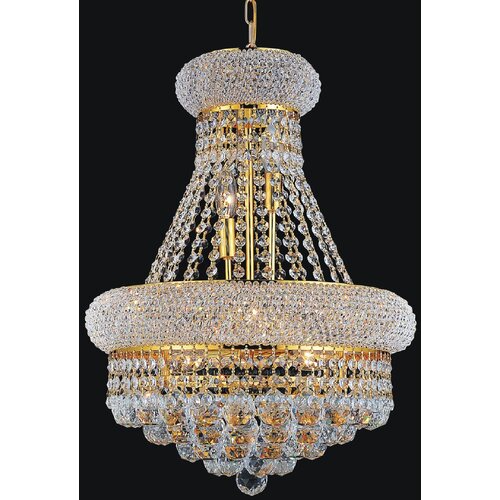 Rosdorf Park Andres 8-Light Crystal Chandelier