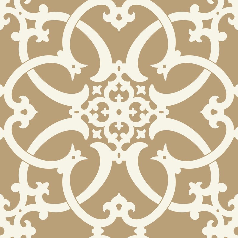 York Wallcoverings Legacy Antiquity Damask Wallpaper Roll