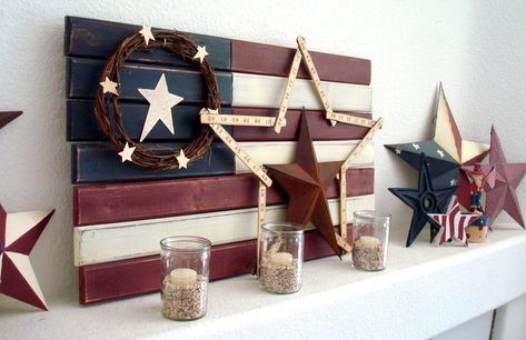 candle american mantel
