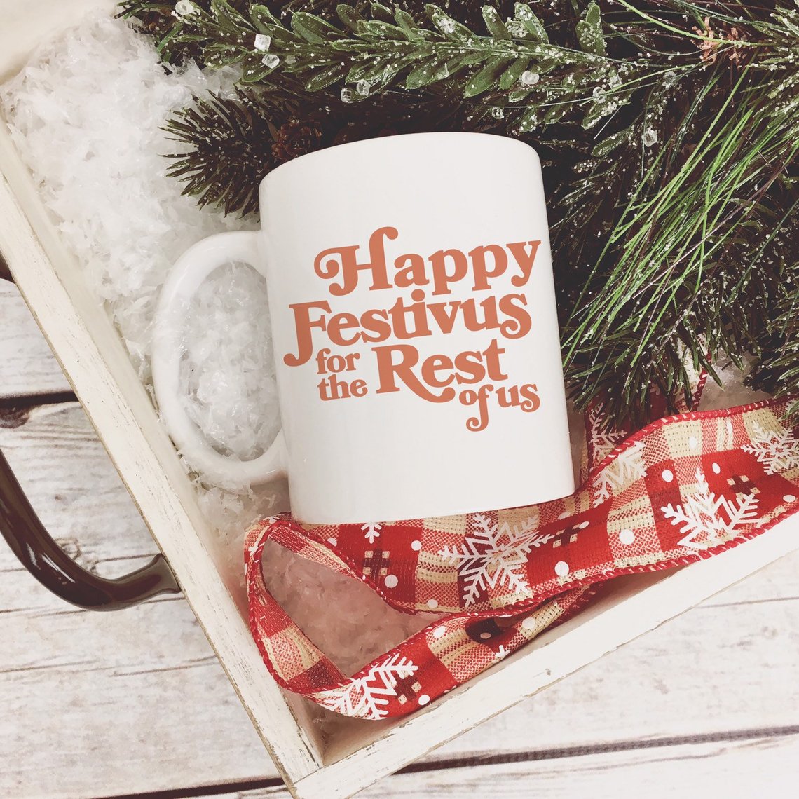 Happy Festivus for the Rest of Us Coffee Mug, Seinfeld Holiday Mug