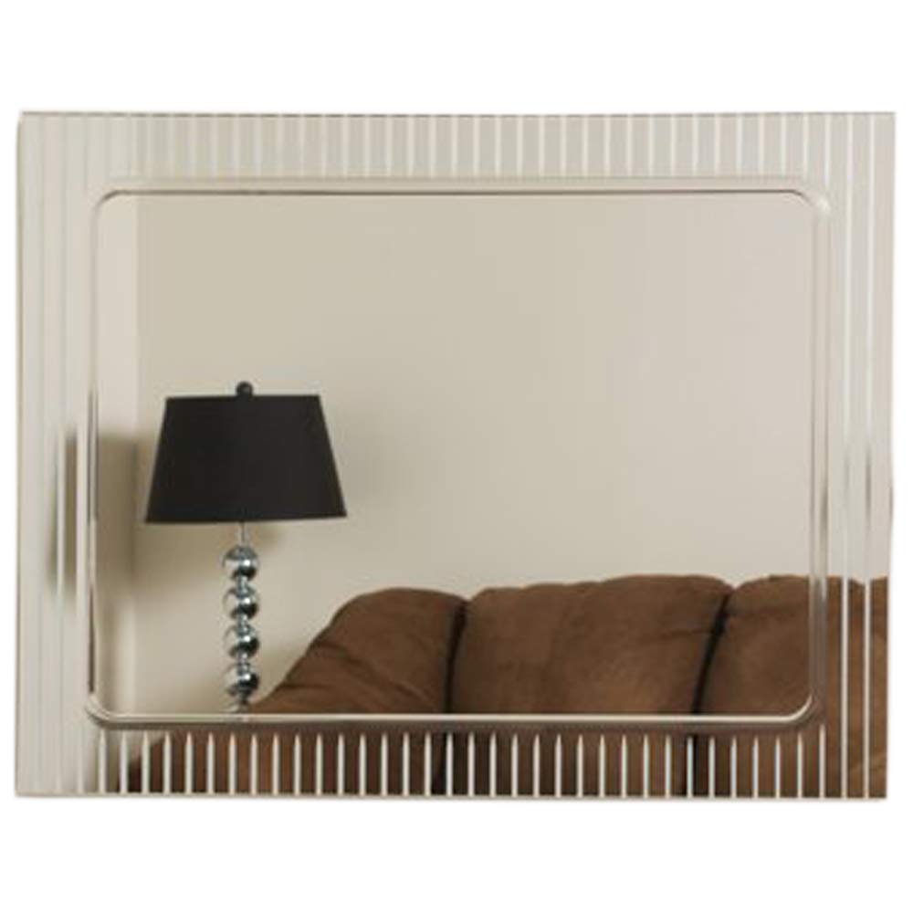 Décor Wonderland Frameless Deco Wall Mirror
