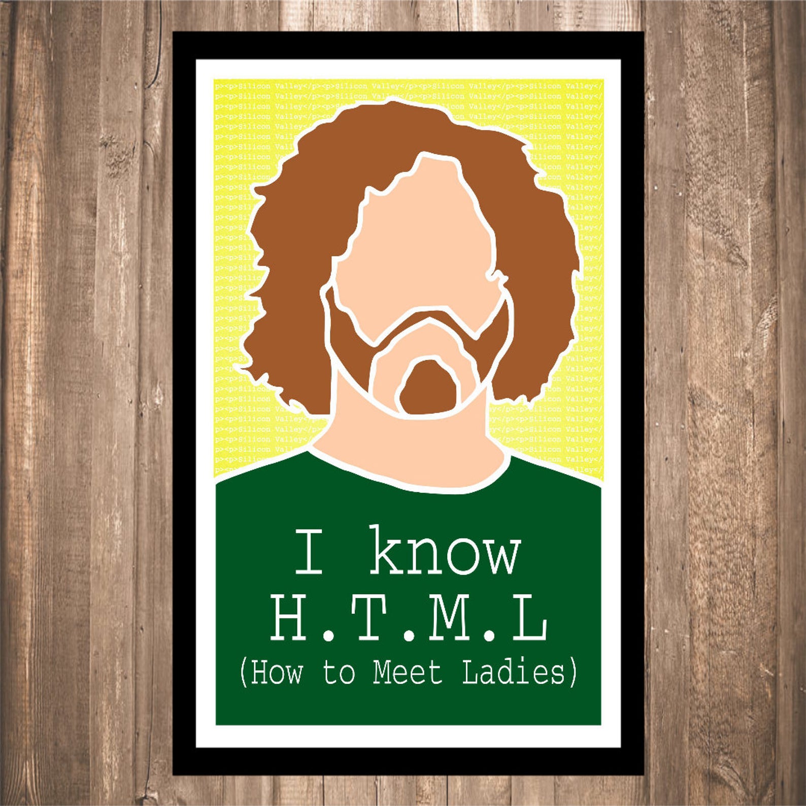 I Know H.T.M.L. Print