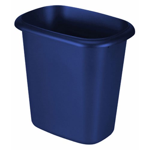 Rubbermaid Waste Basket, Blue