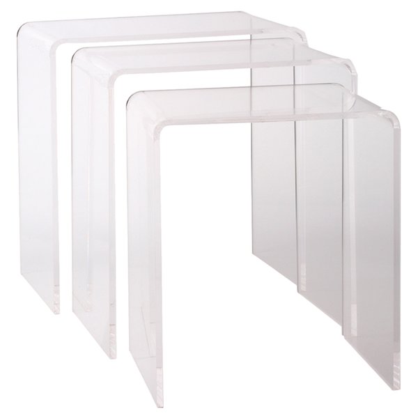 Fox Hill Trading Pure Décor 3 Piece Nesting Tables