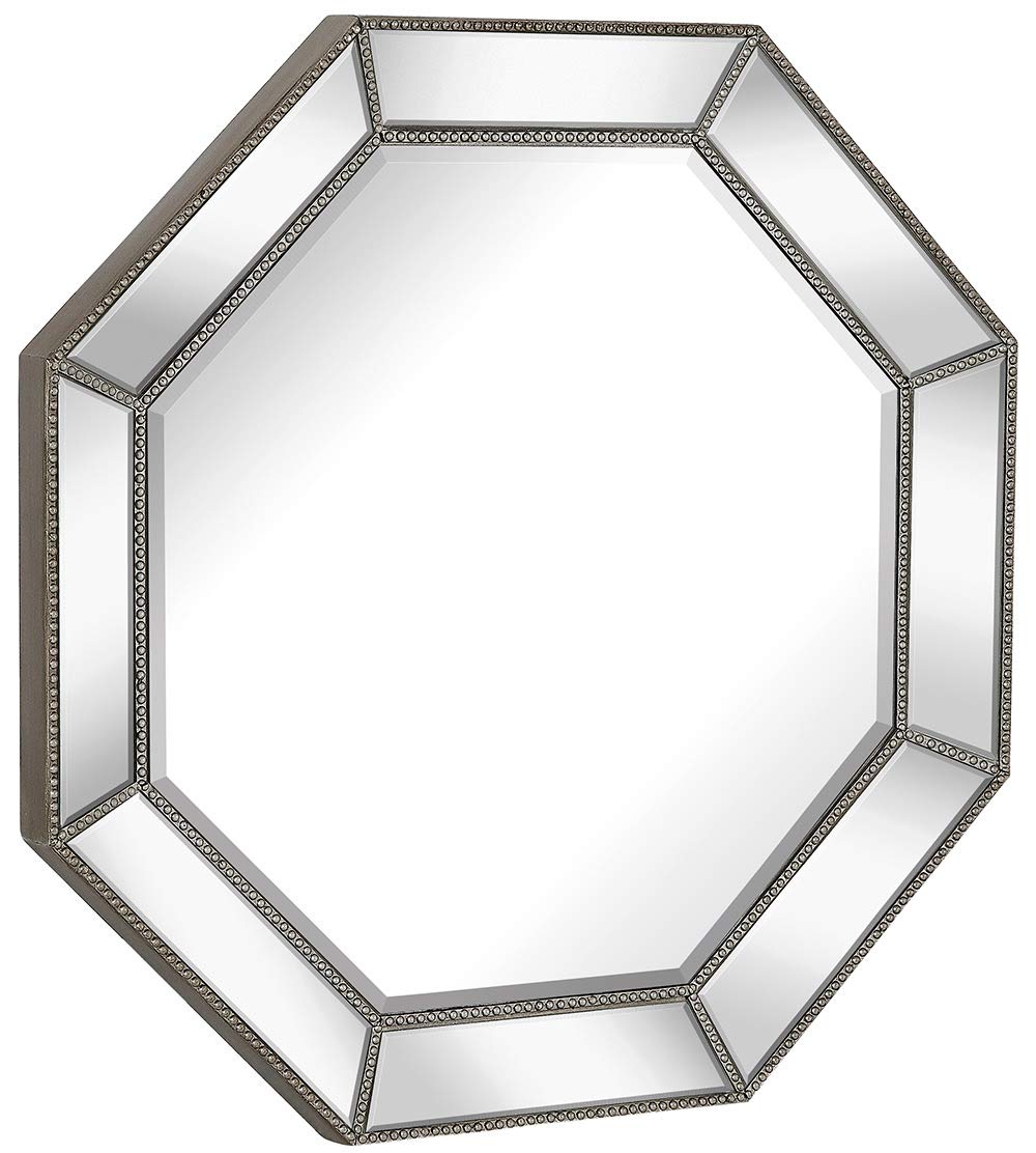 Hamilton Hills Large Framed Octagon Wall Mirror