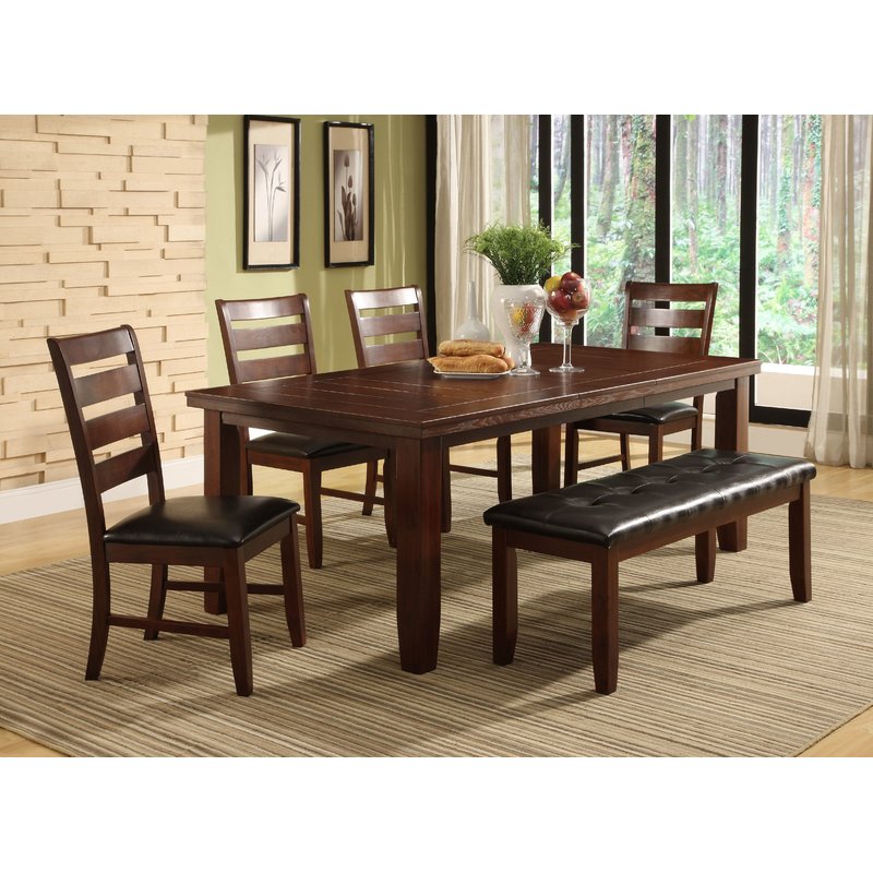 Millwood Pines Lecroy Extendable Dining Table
