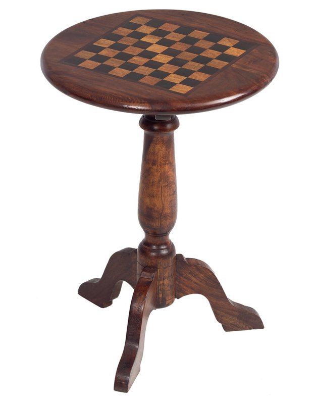 William Sheppee 21” Pub Chess/Checkers Table