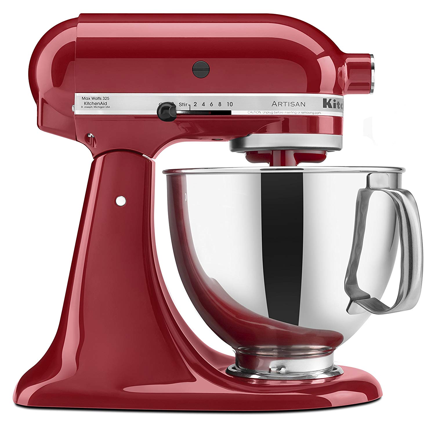 KitchenAid KSM150PSER Artisan Mixer, Empire Red