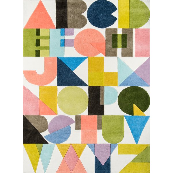 Novogratz Lulu ABC Shapes Hand-Tufted Area Rug