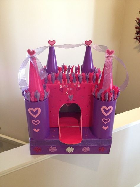 pink castle box