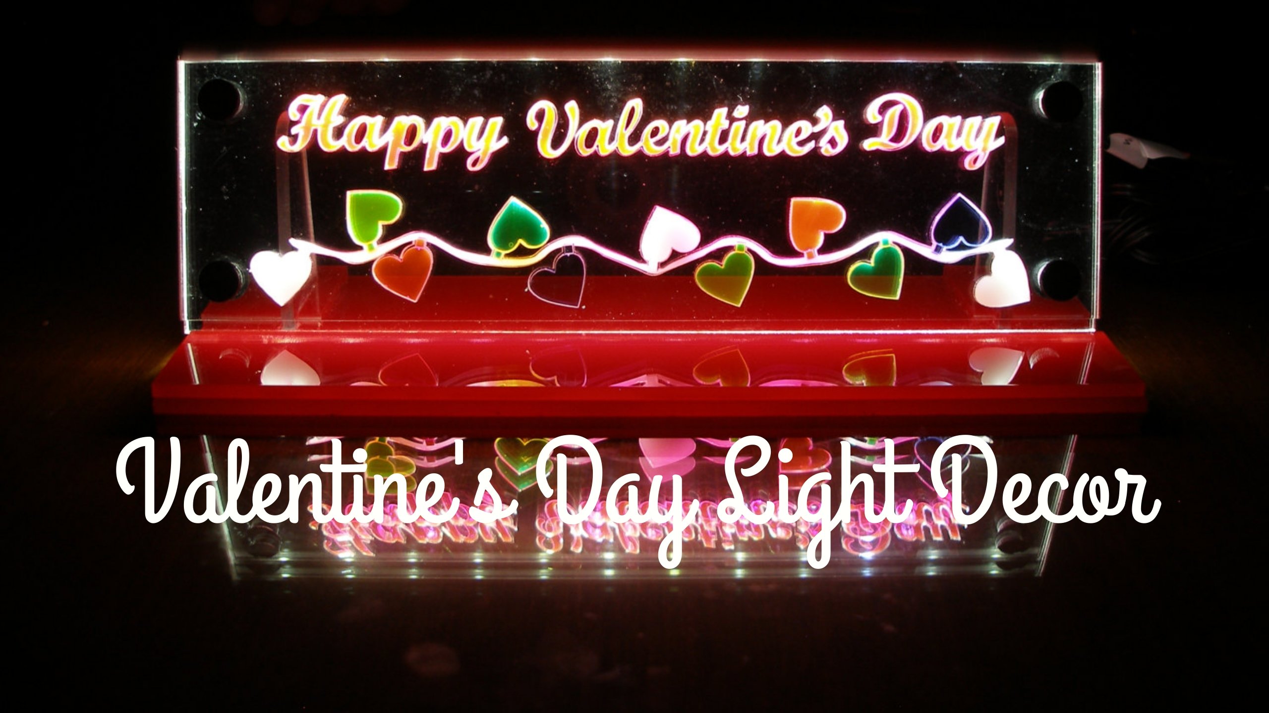 Valentines Day Decorations Lights Love Theme Lights Large Bulb String  Lights
