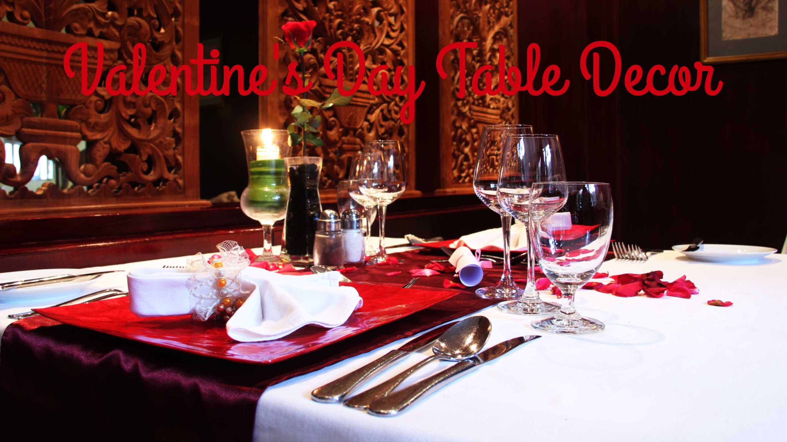 How to Decorate Your Dining Table for Valentine's Day - Furniture, Home  Decor, Interior Design & Gift Ideas