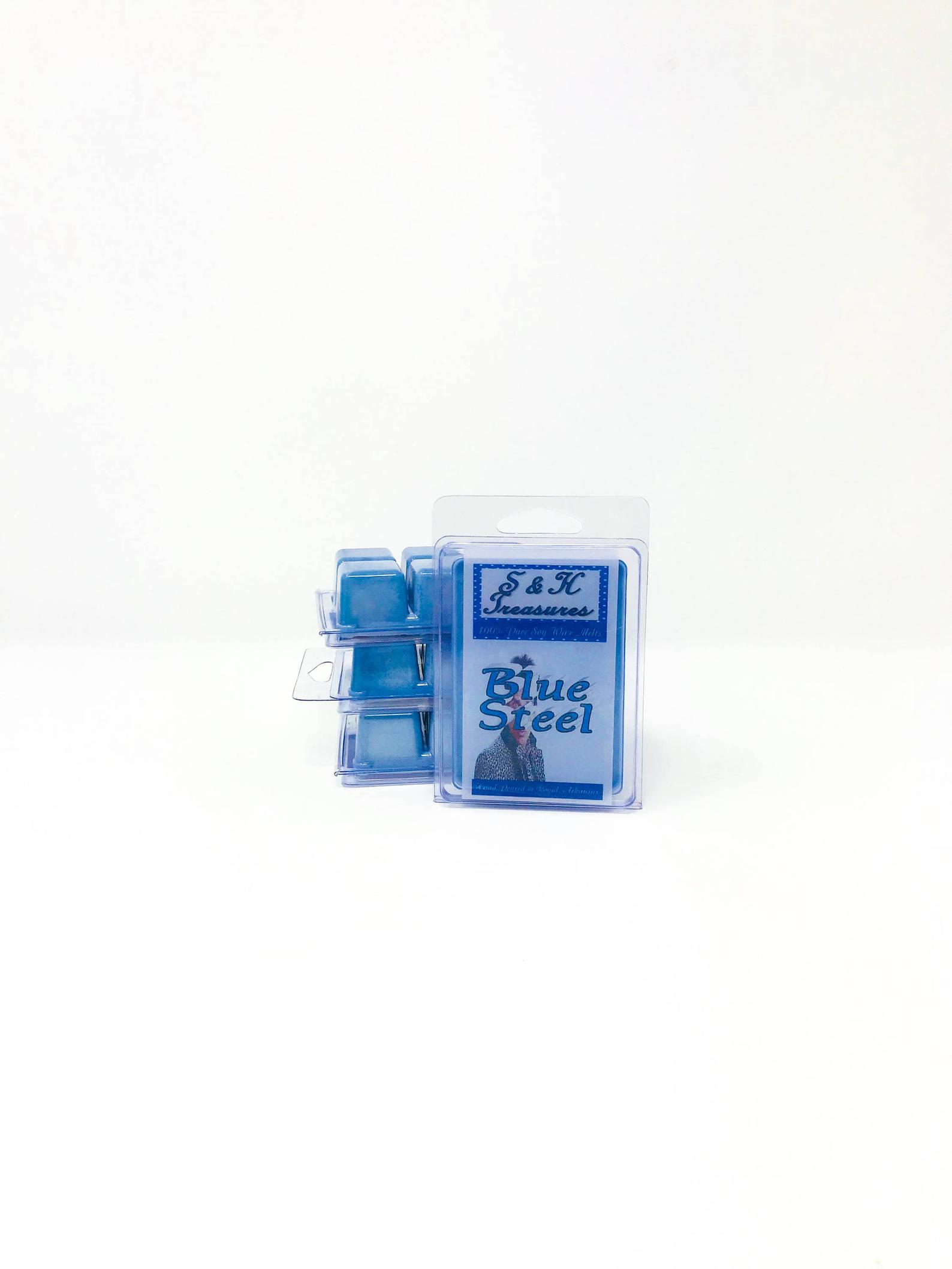 Blue Steel Scent Pure Soy Wax