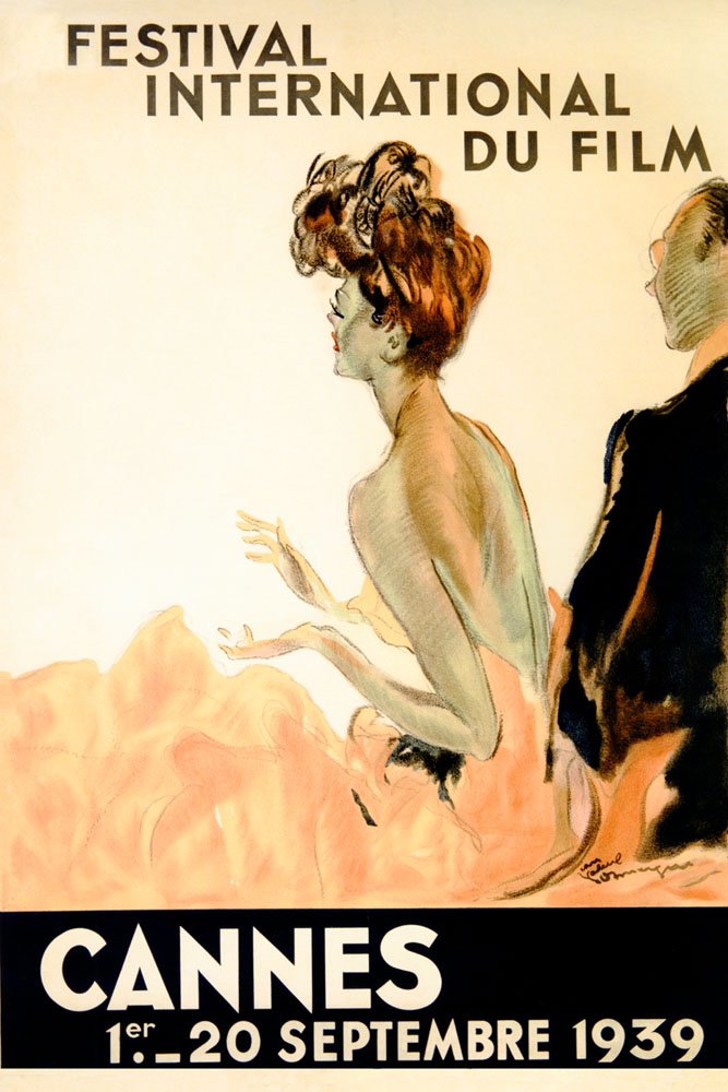 French Riviera Vintage Poster