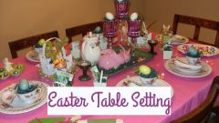  Show your guests how welcome they are by arranging your table with beautiful Easter decorations. Discover new decorating ideas! Learn how to set up your table for the holidays! All that and more, here! 