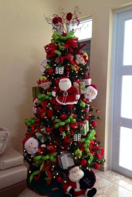 santa elf tree