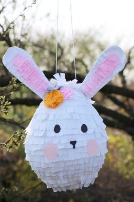 bunny white pinata