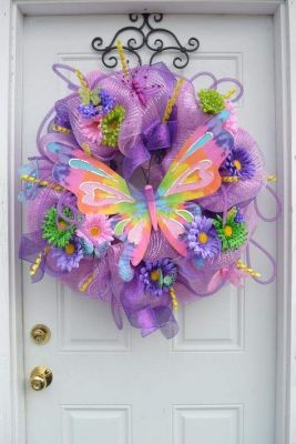 butterfly wreath