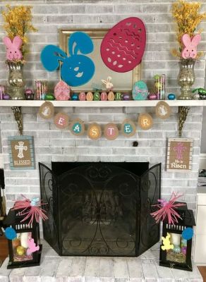 burlap easter