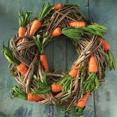 carrot wreath