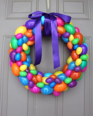 plastic wreath