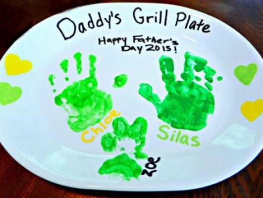 green plate