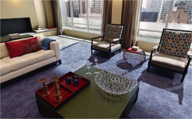 shot Van Der Woodsen living room