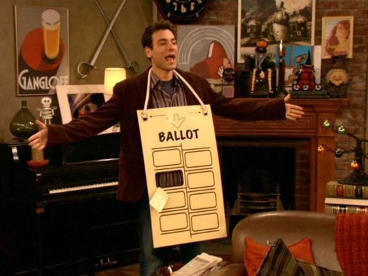 Ted hanging chad