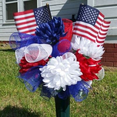 flag bouquet