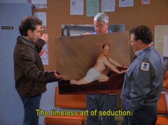 Jerry showing painting