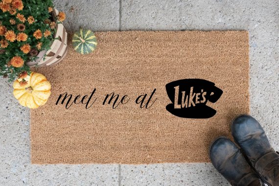 Meet Me At Lukes Doormat