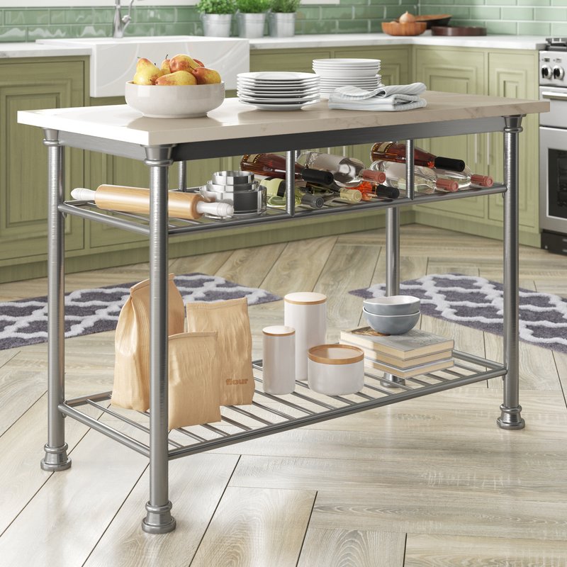 Trent Austin Design Haleakal Prep Table