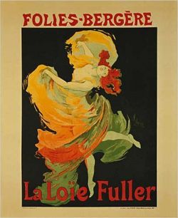 Dance at Folies-Bergere by Jules Cheret