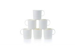 Amuse Home Eco Friendly Sturdy Unbreakable & Stackable Mugs