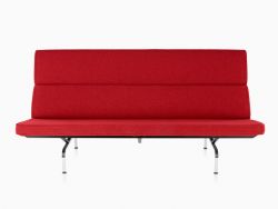 Eames Sofa Compact, Red